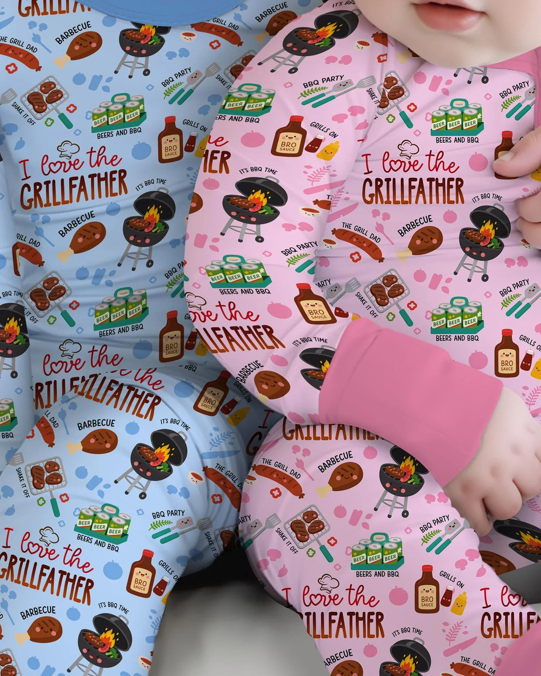 The Grill Father Family Matching Bamboo Convertible Zippy