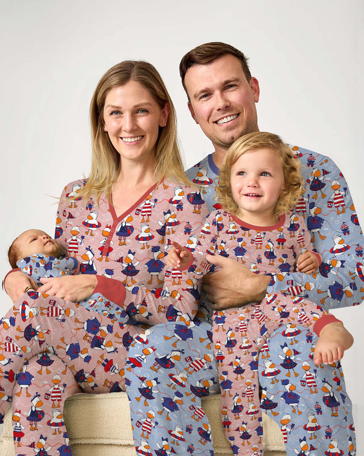 Freedom Floaties Family Matching Bamboo Women Pajama Set