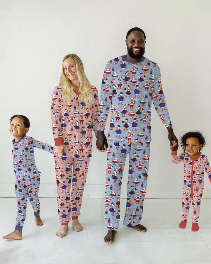 Freedom Floaties Family Matching Bamboo Women Pajama Set