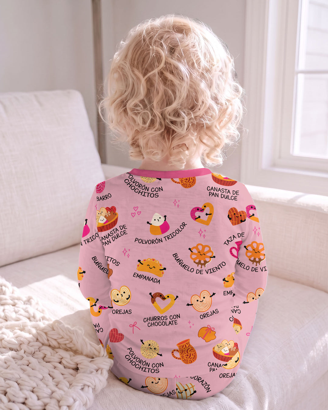 Pan Dulce Bamboo Two Piece Long Sleeve Pajama Set