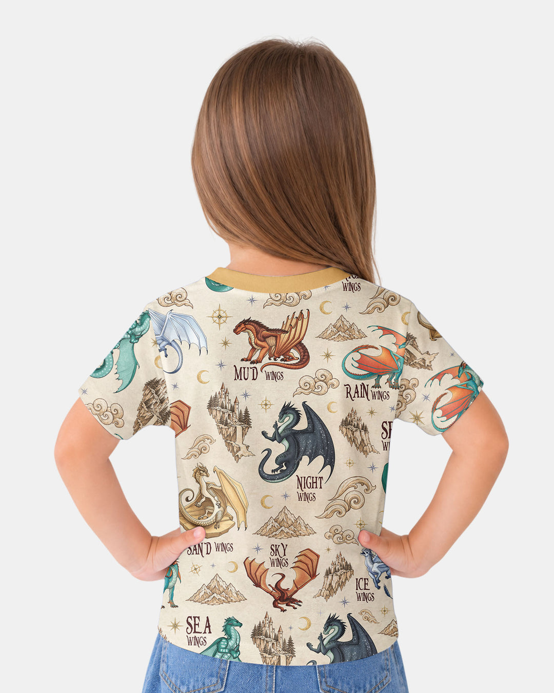 Elemental Dragons Bamboo Crewneck T-Shirt