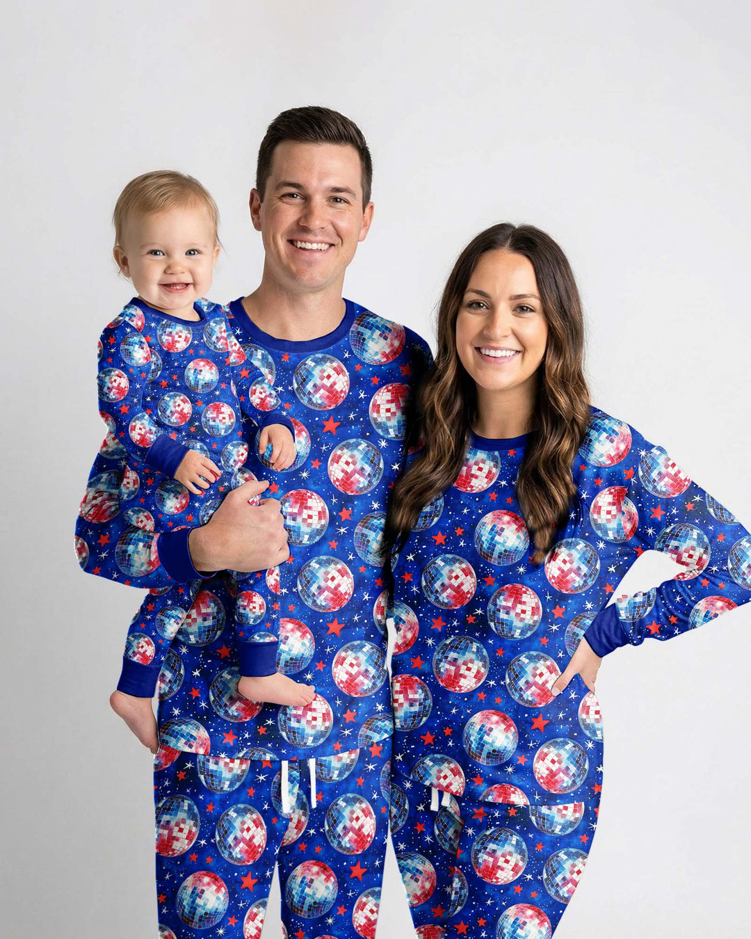 USA Disco Balls Bamboo Men's Pajama Set