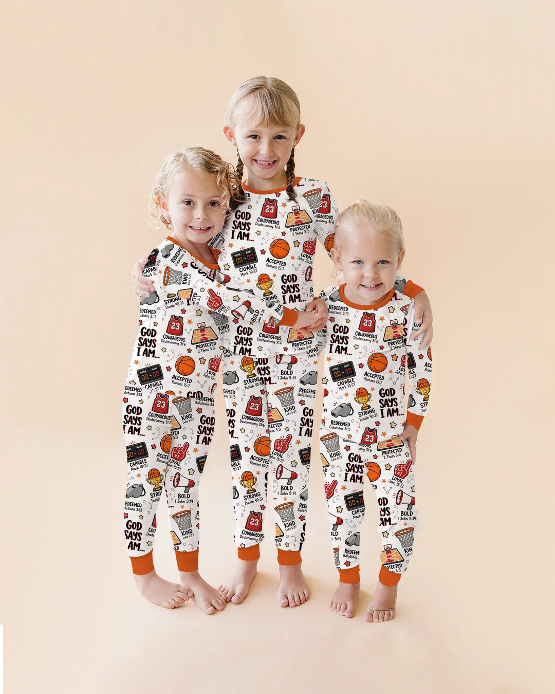 Basketball God Says I Am Bamboo Men Short Sleeve Short Pajama Set