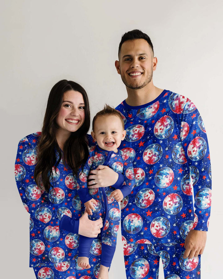 USA Disco Balls Bamboo Convertible Zippy