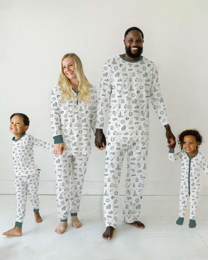 Lake Vibe Bamboo Men's Pajama Set