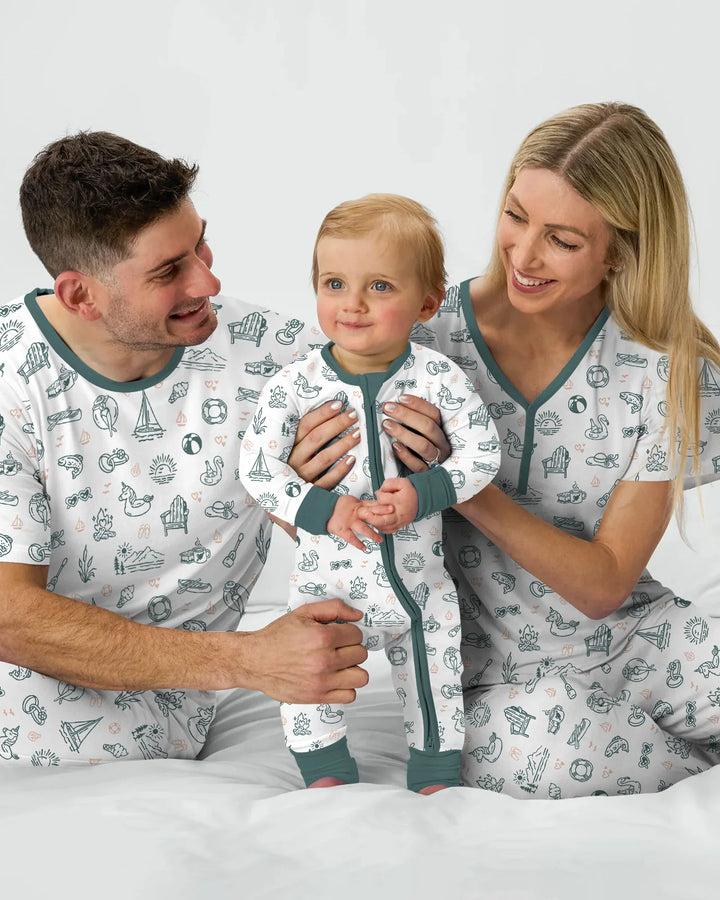 Lake Vibe Bamboo Women Pajama Set