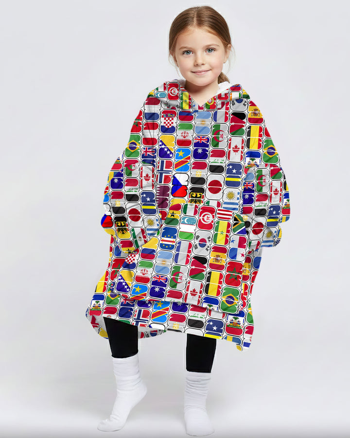 We Are 26 Family Matching Bamboo Blanket Hoodie