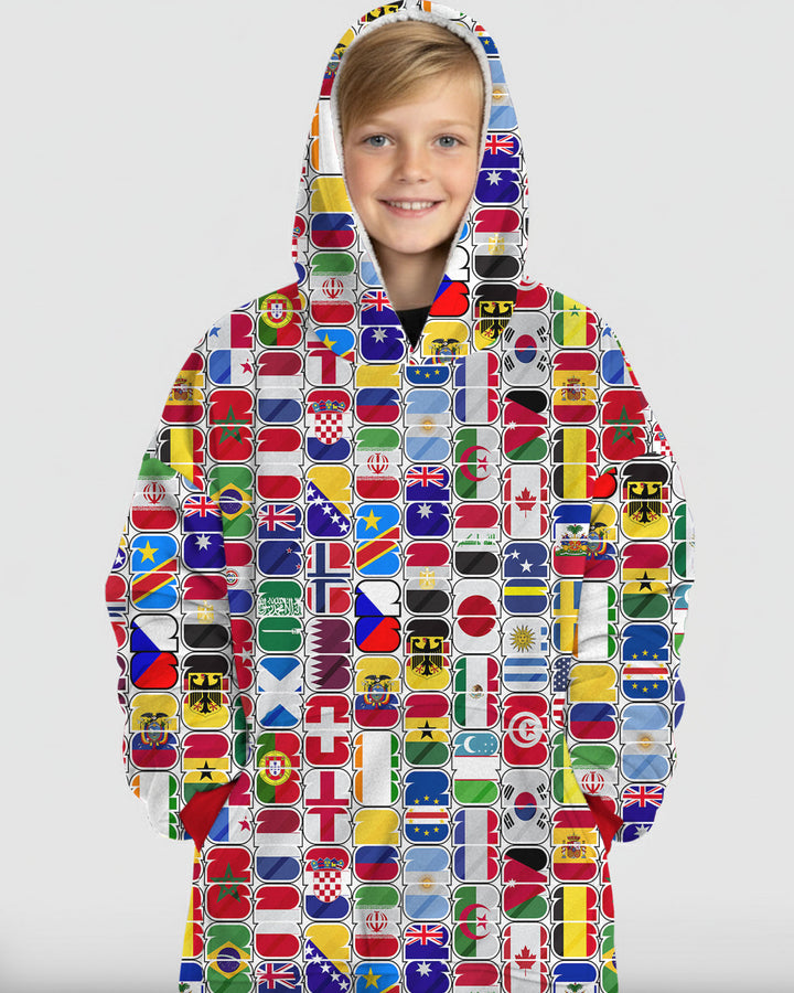 We Are 26 Family Matching Bamboo Blanket Hoodie