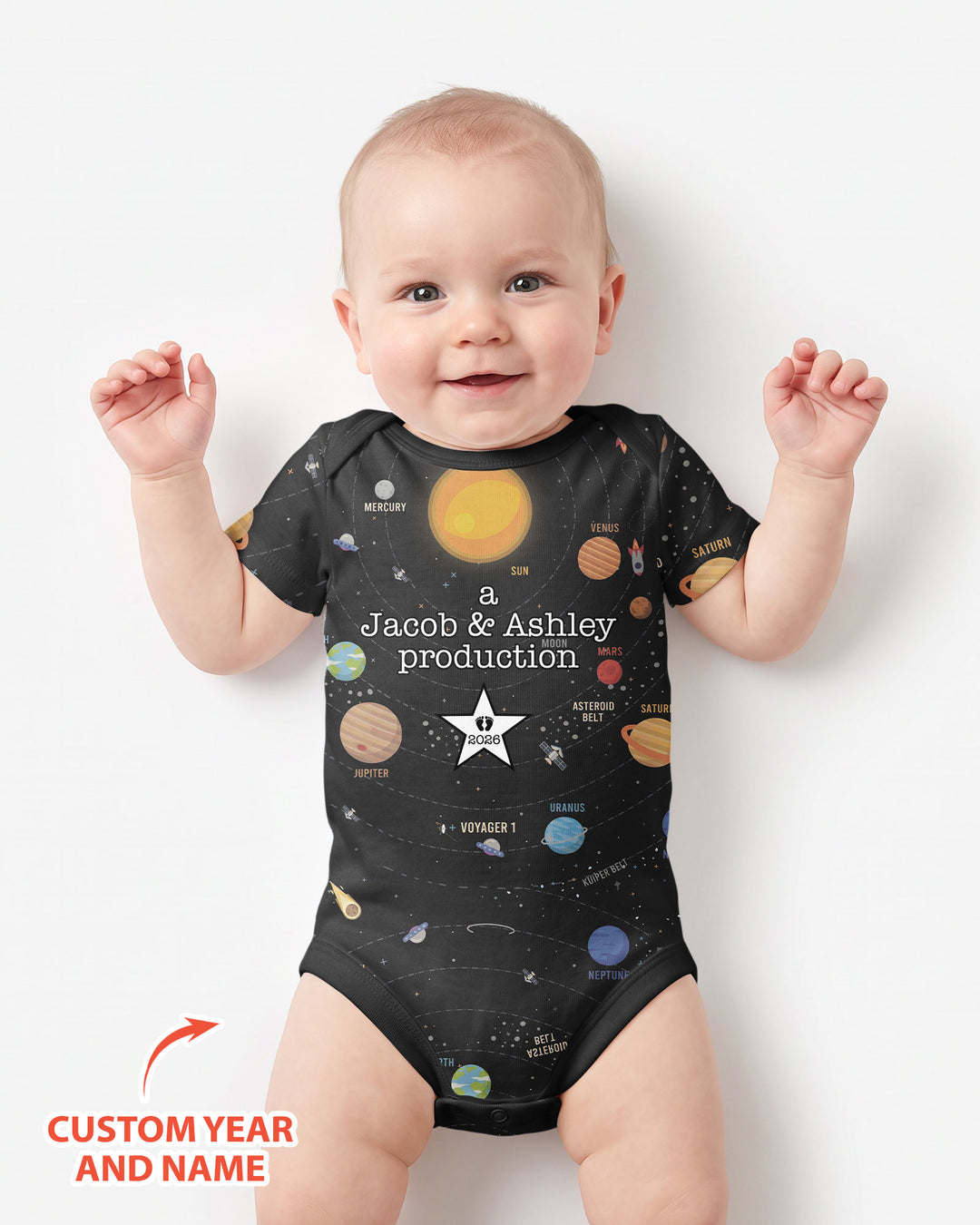 Baby Coming Soon Bamboo Bodysuit