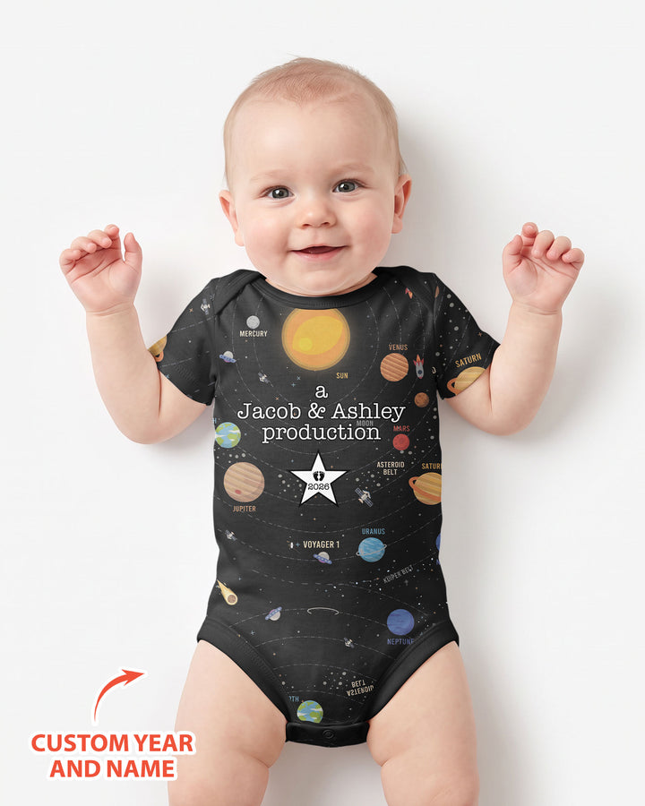 Baby Coming Soon Bamboo Bodysuit