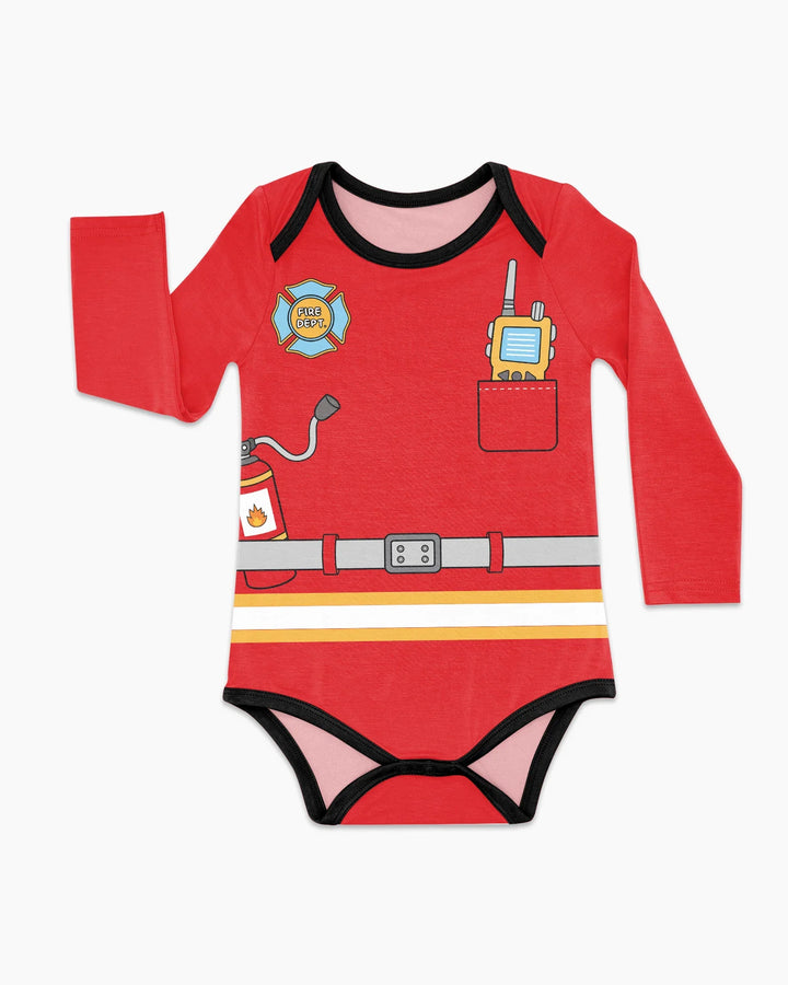 Future Fireman Crew Bamboo Bodysuit