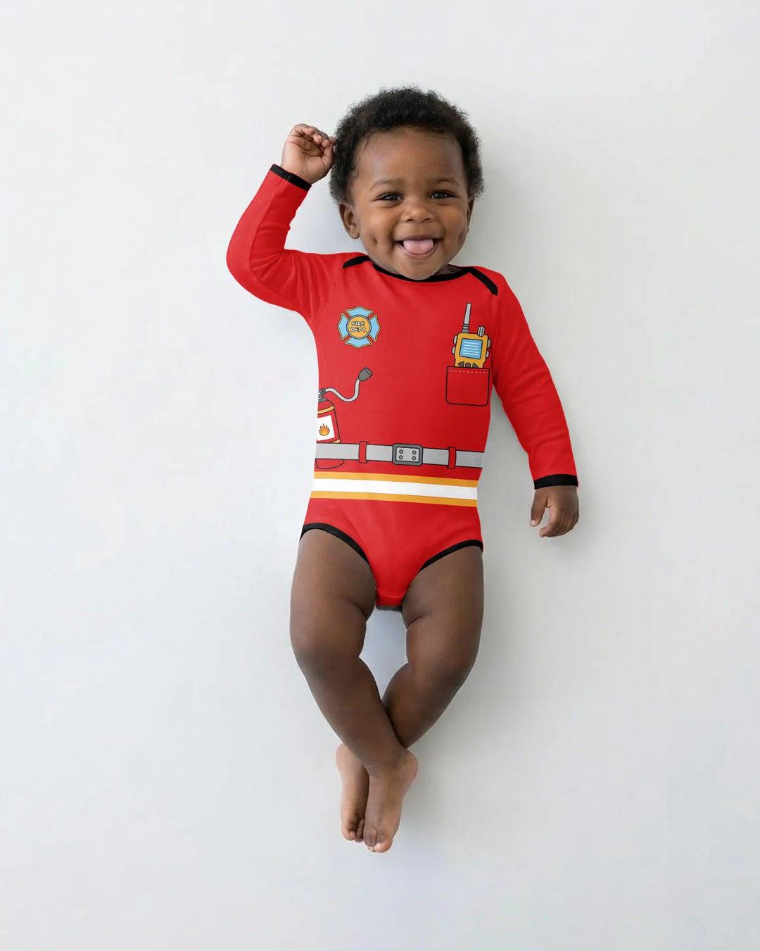 Future Fireman Crew Bamboo Bodysuit