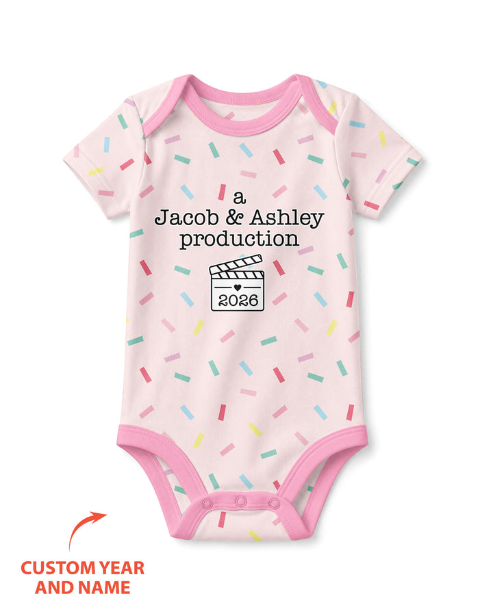 Baby Coming Soon Bamboo Bodysuit
