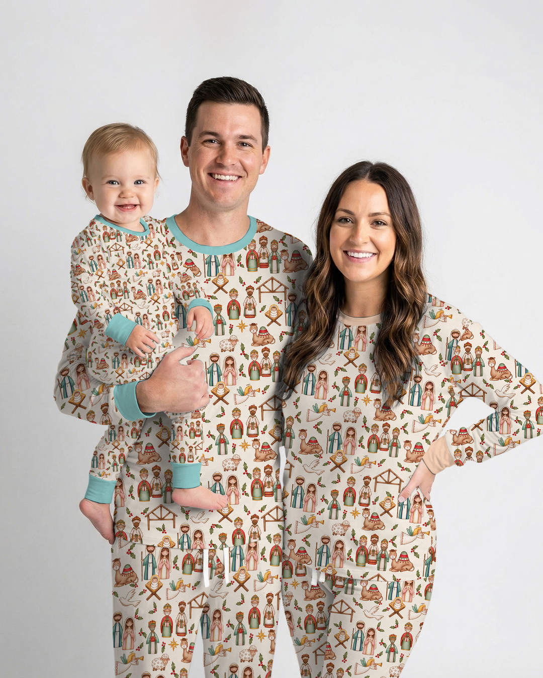 Holy Night Nativity Bamboo Convertible Zippy