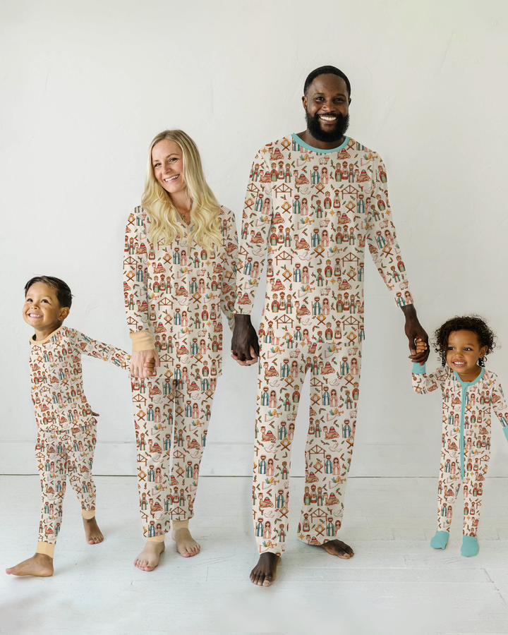 Holy Night Nativity Bamboo Convertible Zippy