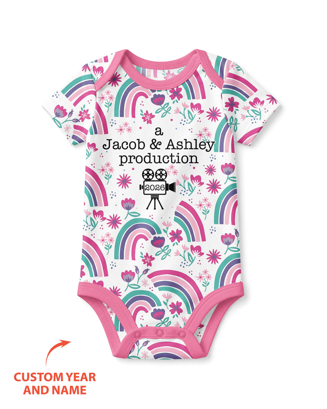 Baby Coming Soon Bamboo Bodysuit