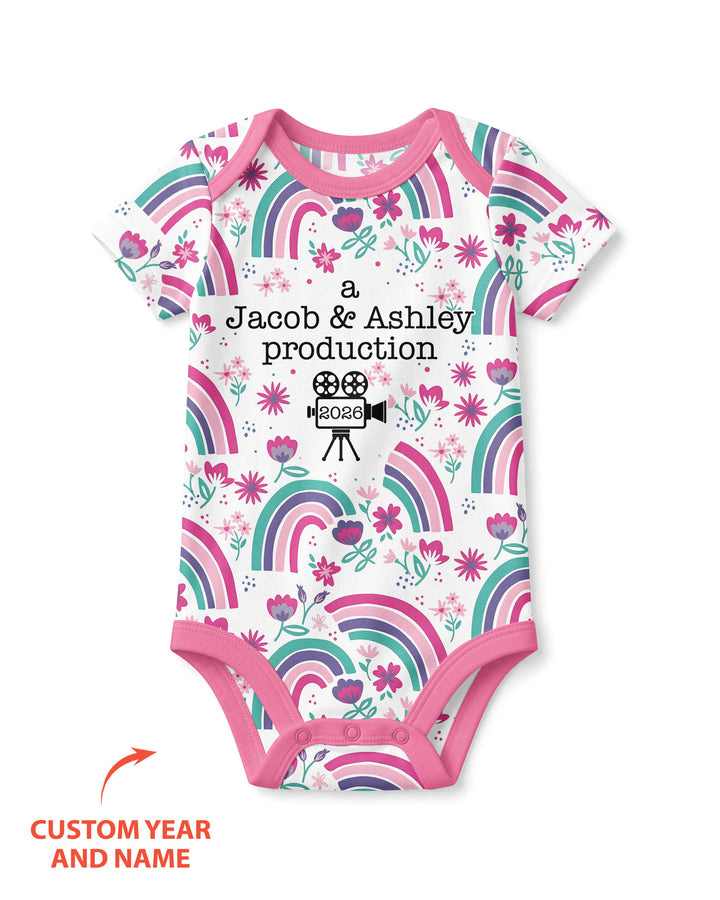 Baby Coming Soon Bamboo Bodysuit