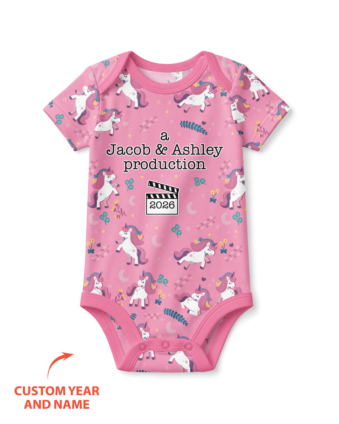 Baby Coming Soon Bamboo Bodysuit