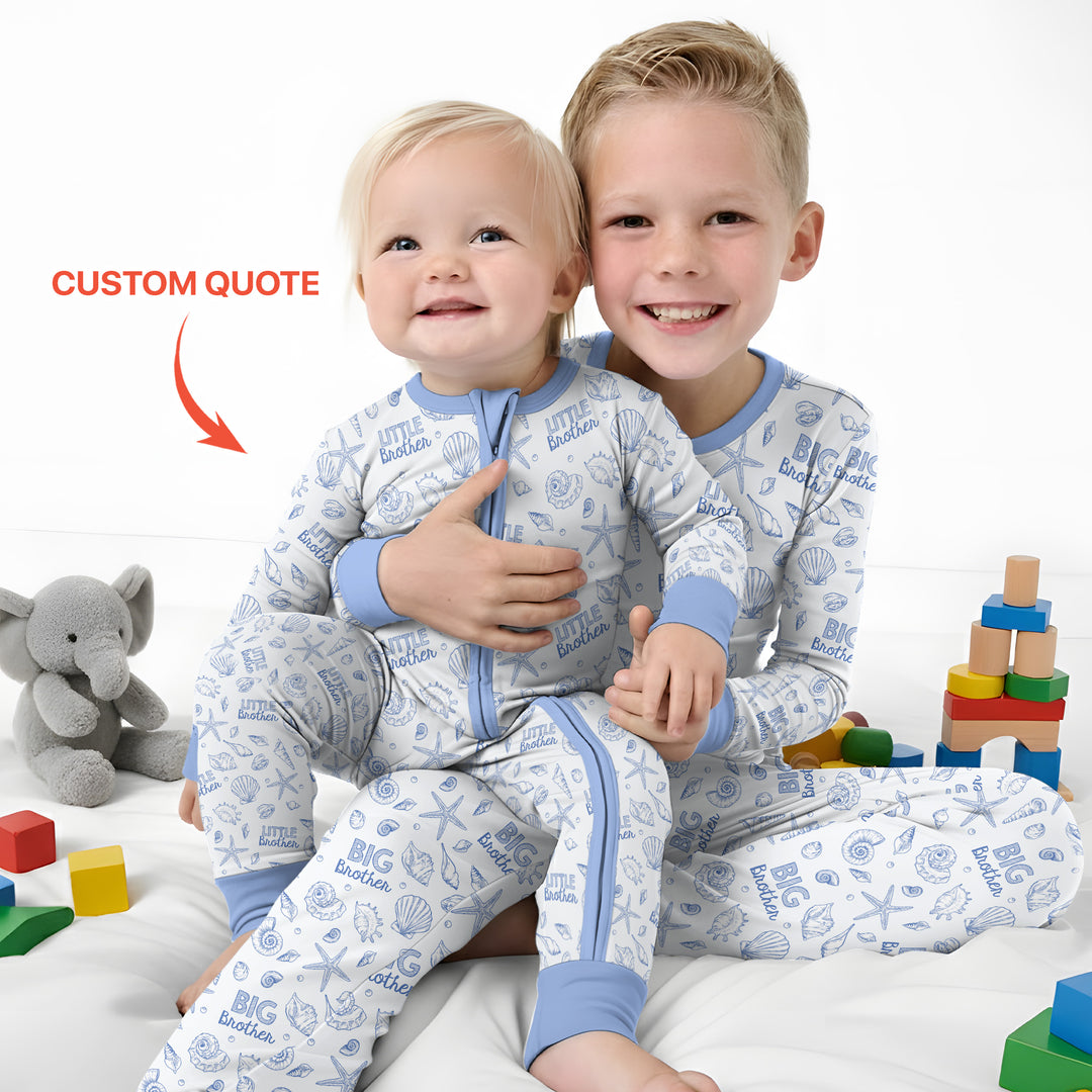 Coquette Seashell Matching Sibling Bamboo Convertible Zippy