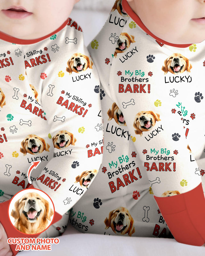 Raised With Paws - Custom Pet Photo And Name Bamboo Convertible Zippy