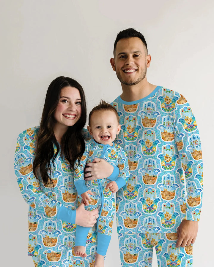Hamsa Hand Bamboo Women Pajama Set