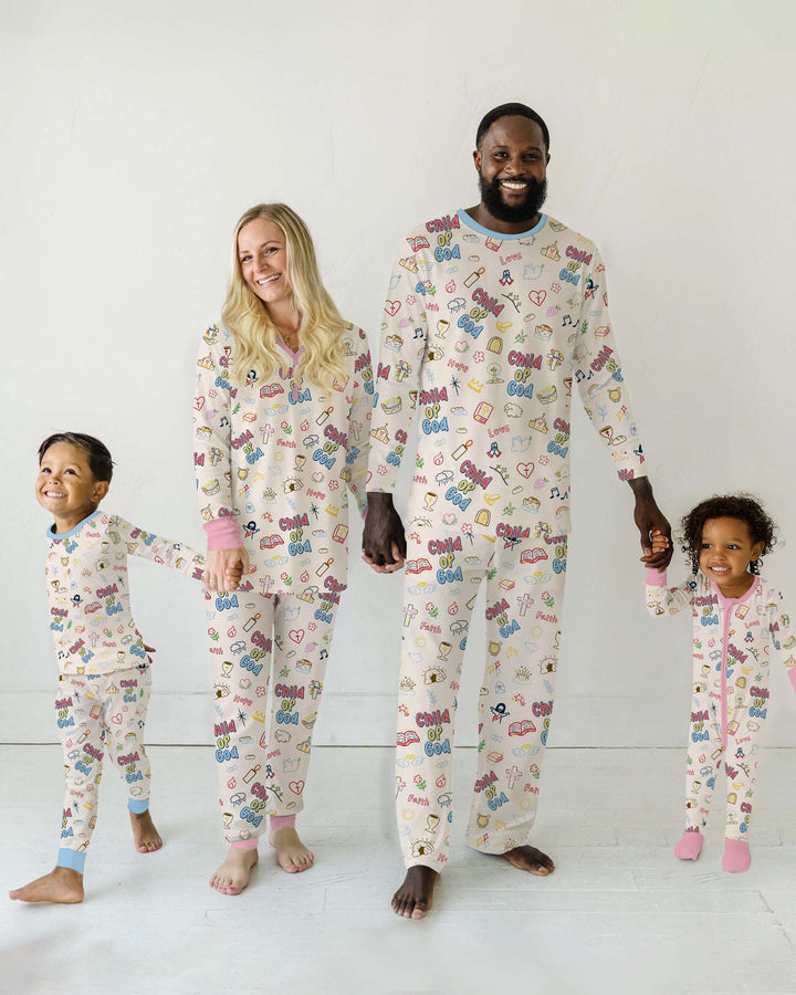 A Child Of God Family Matching Bamboo Women Pajama Set