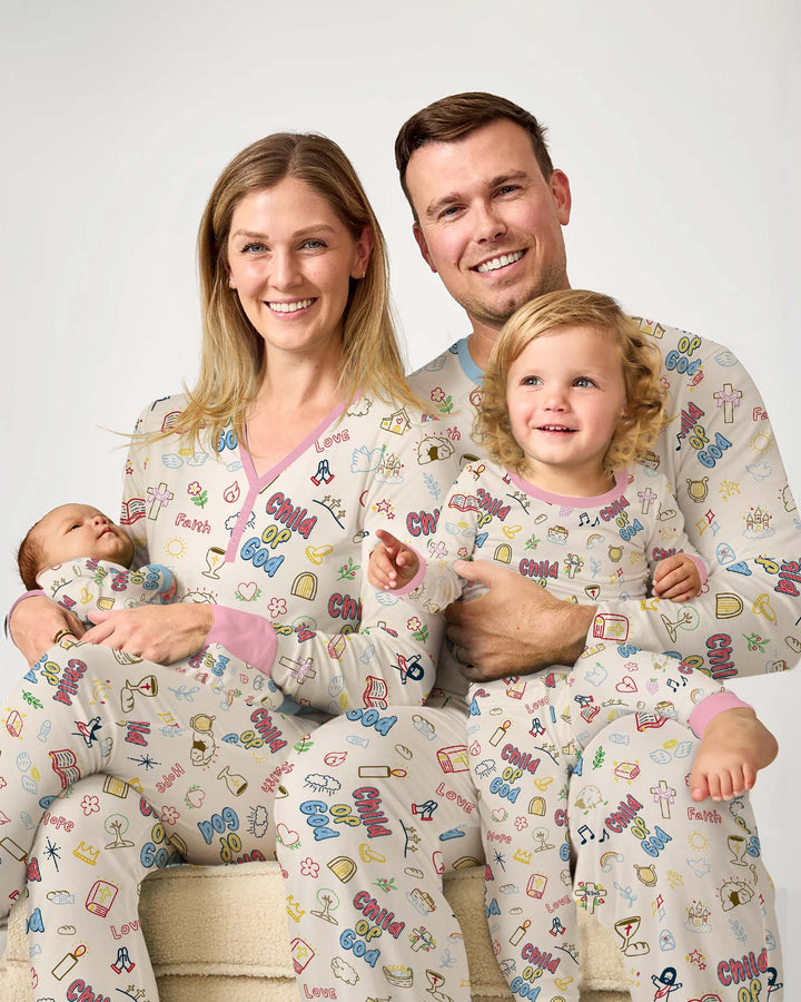 A Child Of God Family Matching Bamboo Women Pajama Set