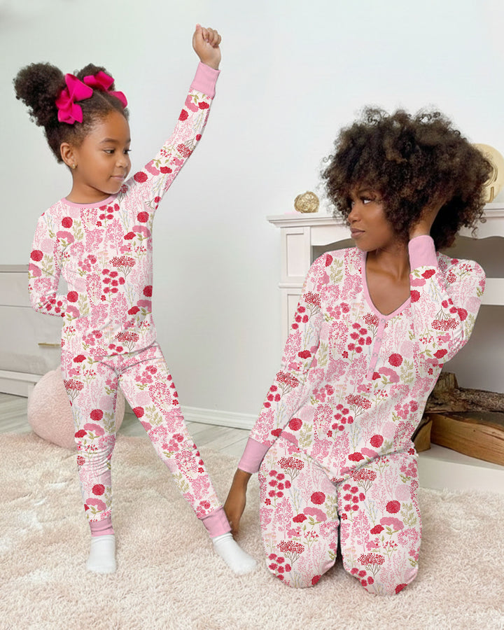 Blushing Wildflowers Bamboo Convertible Zippy