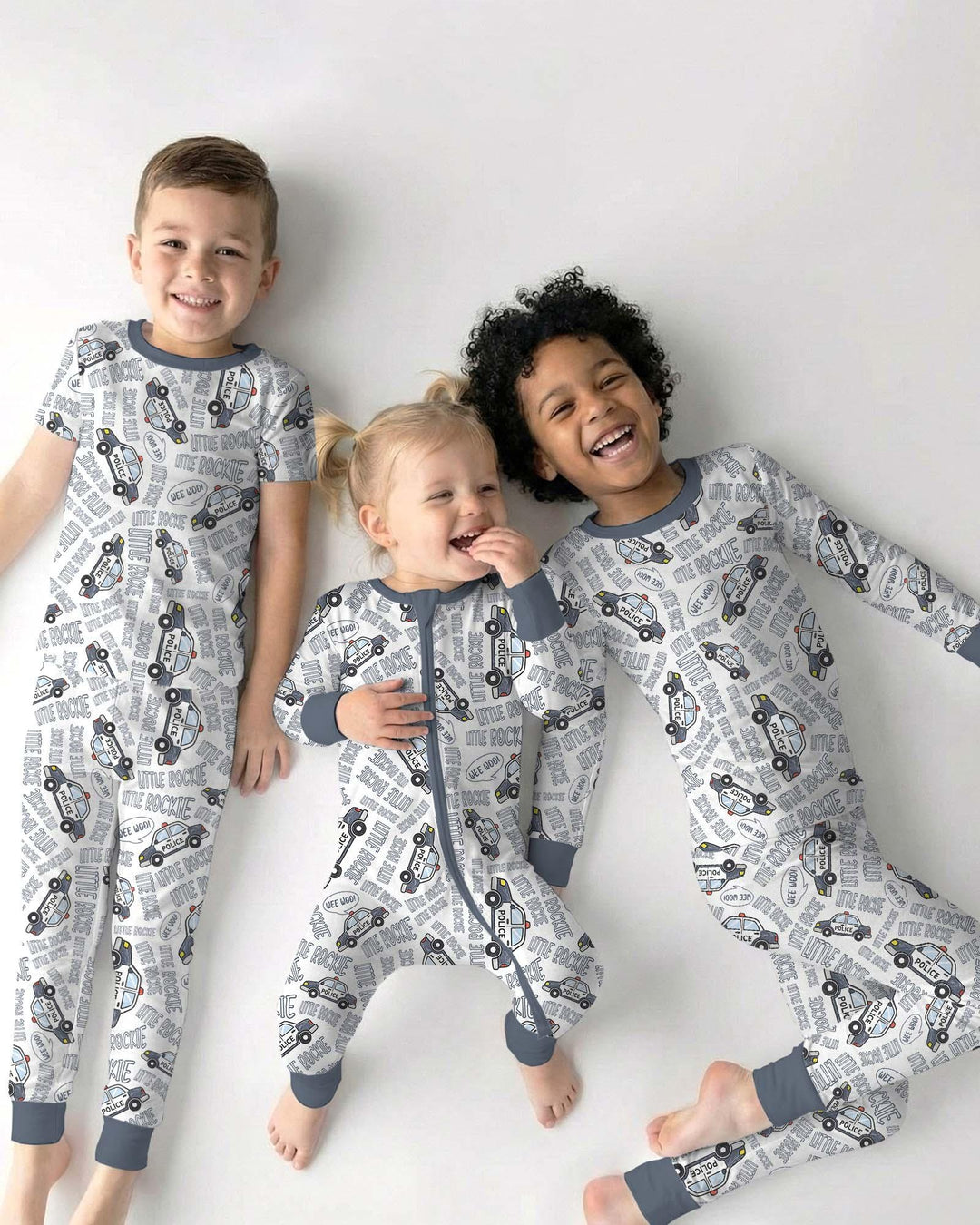 Little Rookie Bamboo Two Piece Short Sleeve Pajama Set