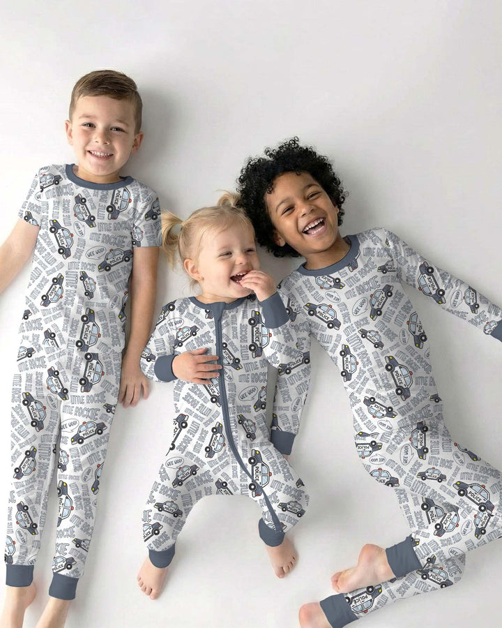 Little Rookie Bamboo Two Piece Long Sleeve Pajama Set