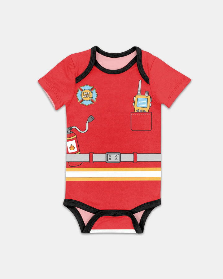 Future Fireman Crew Bamboo Bodysuit