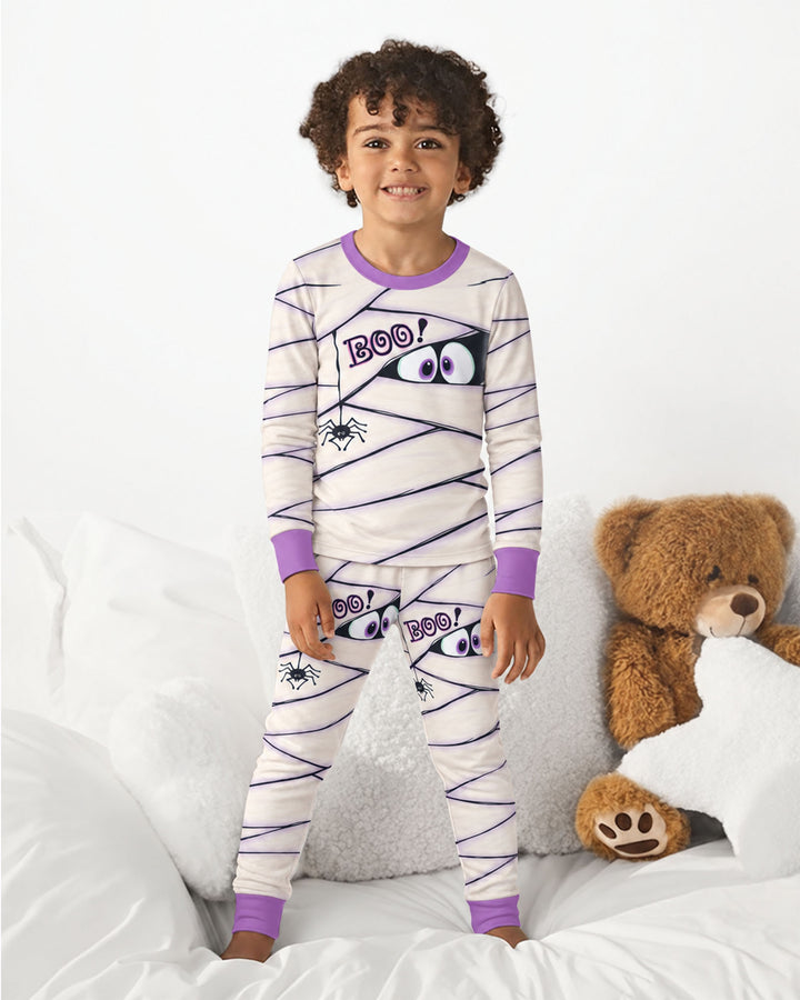 Little Mummy Halloween Bamboo Two Piece Long Sleeve Pajama Set
