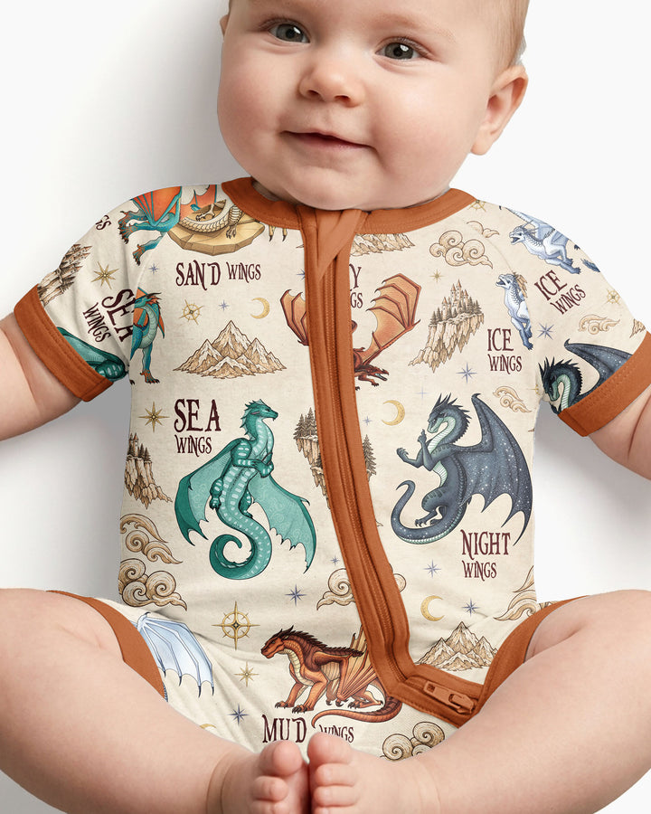 Elemental Dragons Bamboo Shorty Zippy