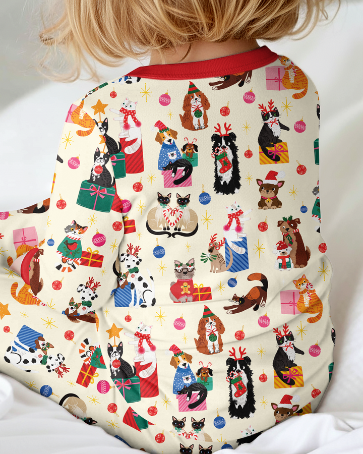 Christmas Paws Bamboo Convertible Zippy