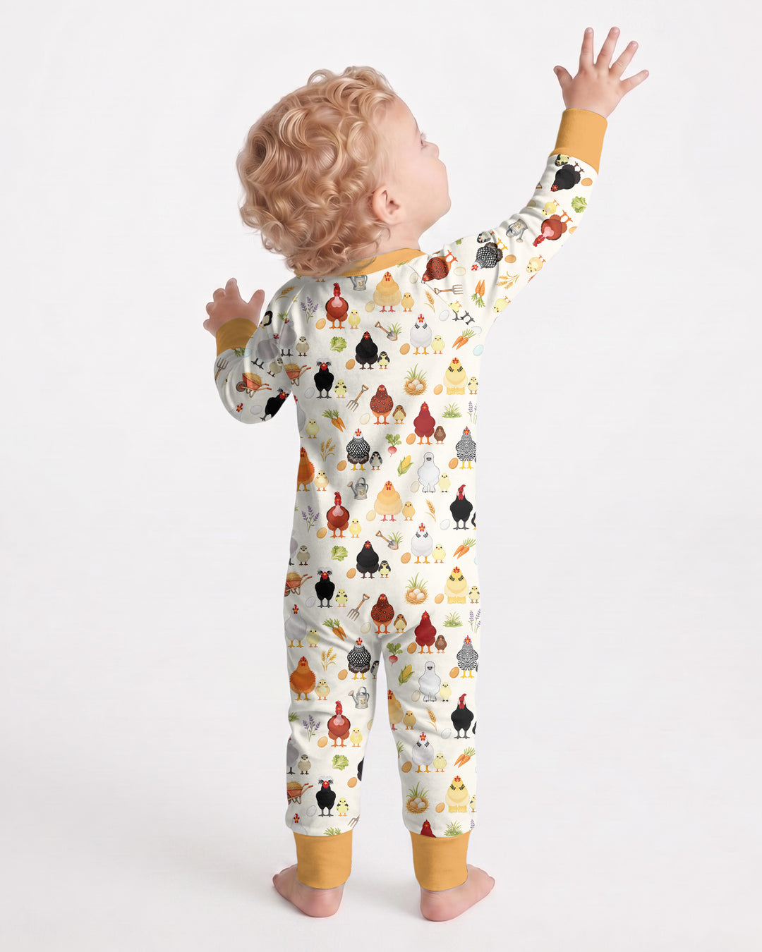 Chicks & Eggs Bamboo Convertible Zippy
