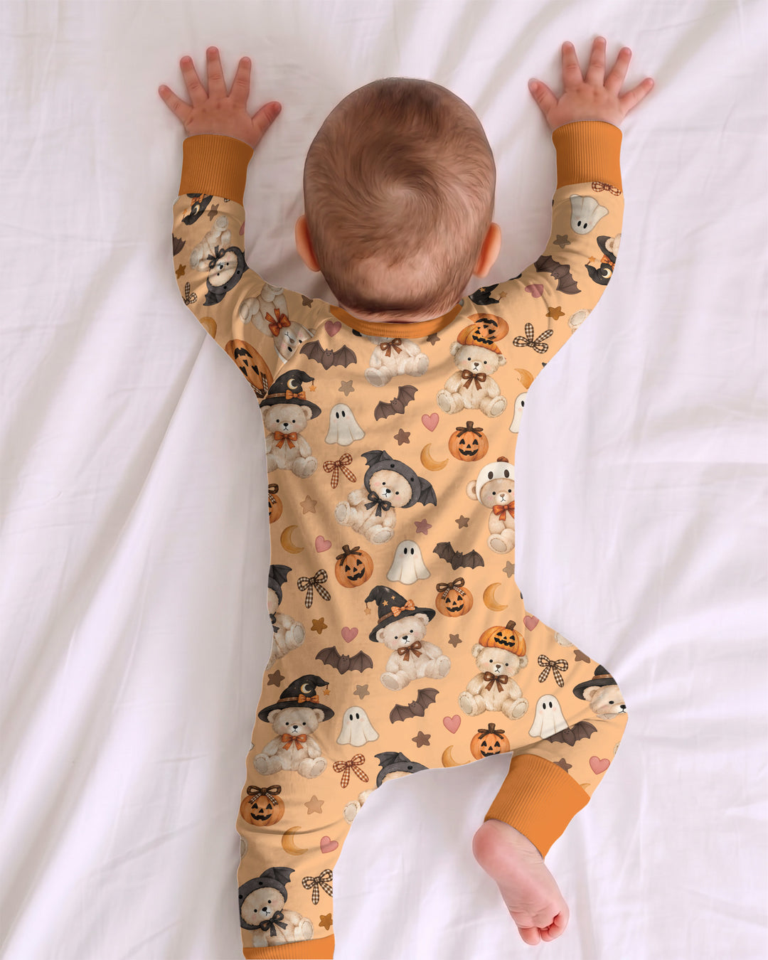 Cozy Coquette Teddy Bear Halloween Bamboo Convertible Zippy