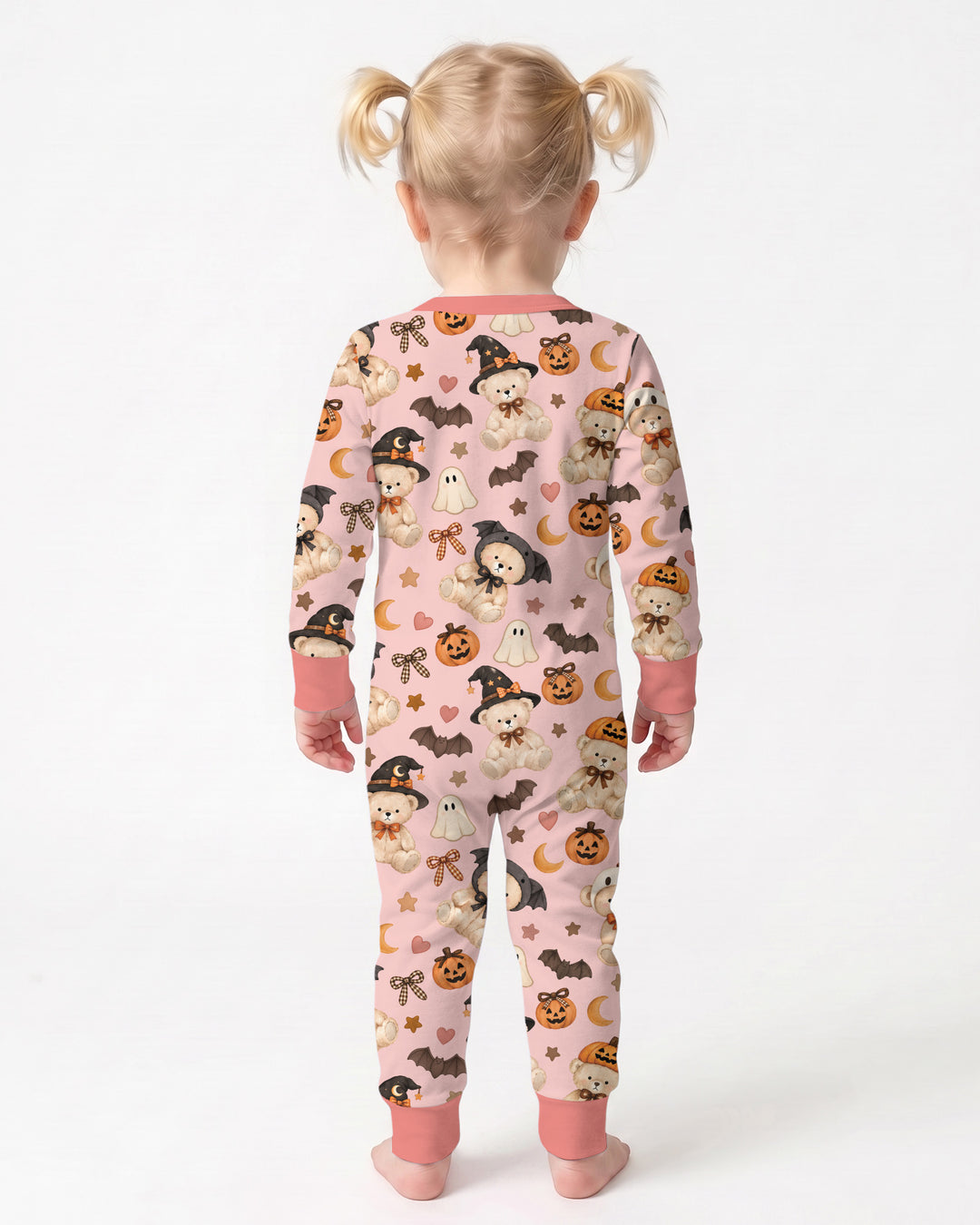 Cozy Coquette Teddy Bear Halloween Bamboo Convertible Zippy