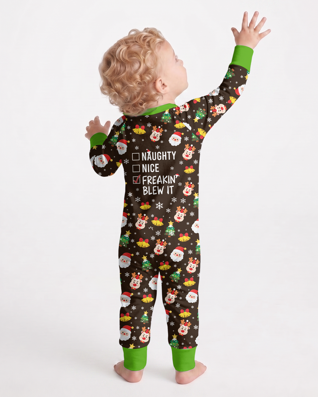 Santa Naughty Nice Bamboo Convertible Zippy