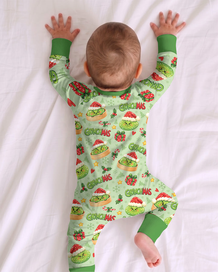 Grinchmas Dumpling Bamboo Convertible Zippy