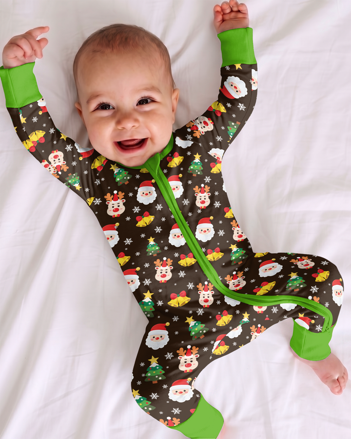Santa Naughty Nice Bamboo Convertible Zippy