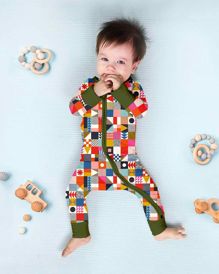 Playful Shapes Bamboo Convertible Zippy