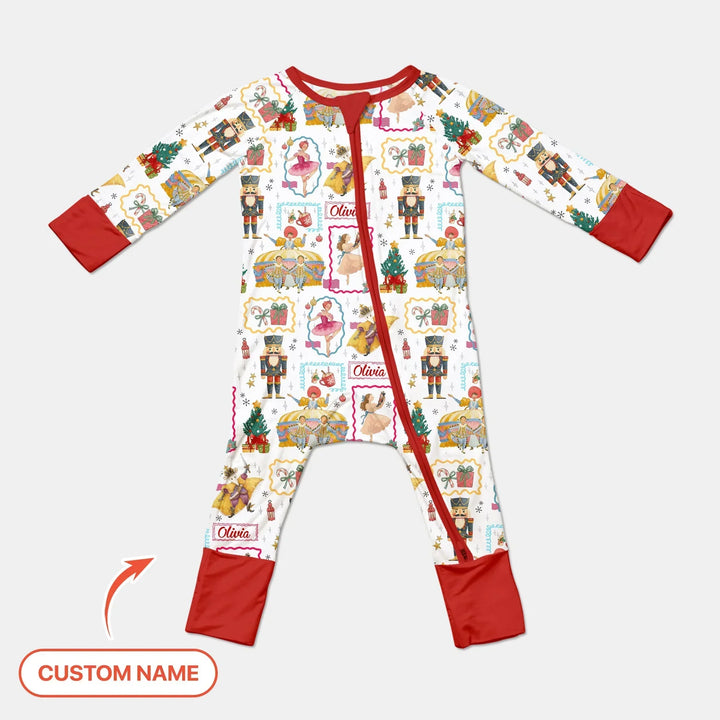 The Enchanted Nutcracker Custom Name Bamboo Convertible Zippy