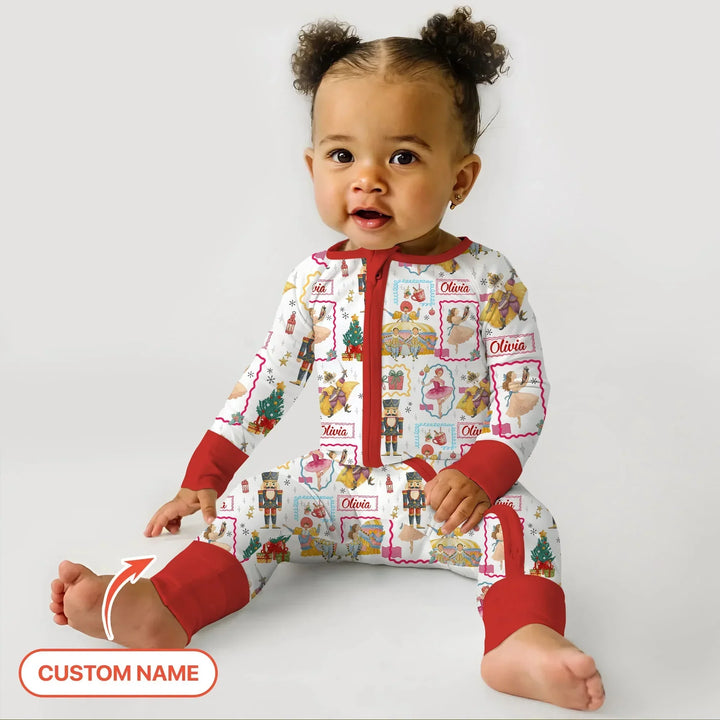 The Enchanted Nutcracker Custom Name Bamboo Convertible Zippy