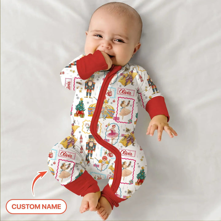 The Enchanted Nutcracker Custom Name Bamboo Convertible Zippy