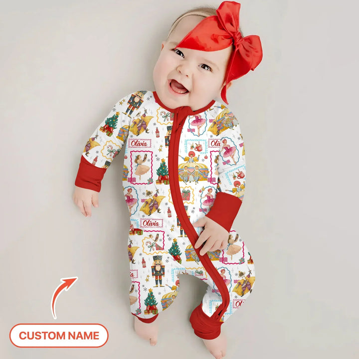 The Enchanted Nutcracker Custom Name Bamboo Convertible Zippy