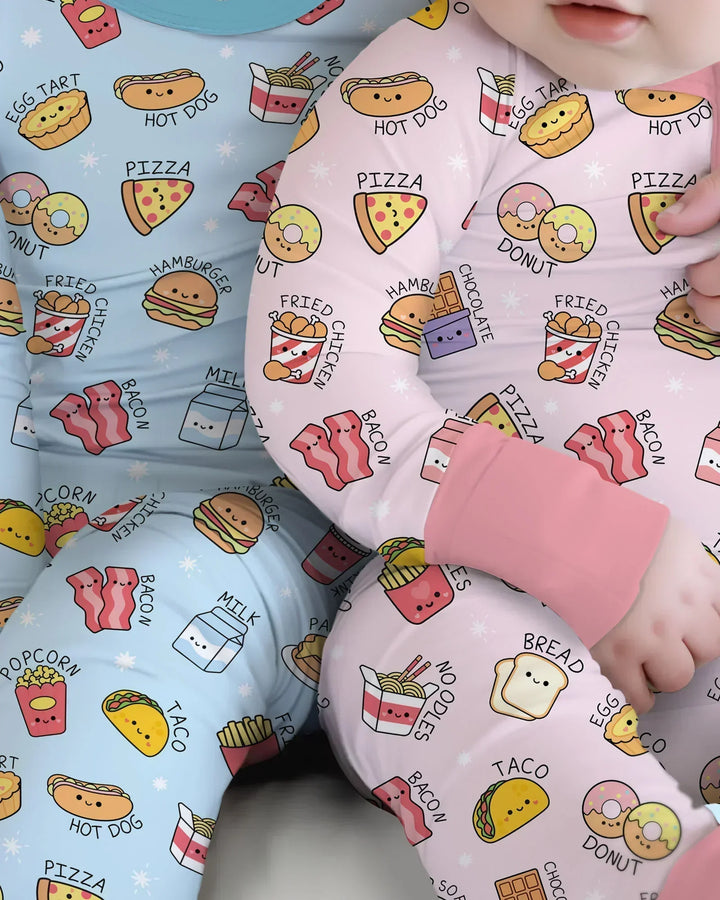 Kawaii Yummy Food Bamboo Convertible Zippy