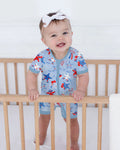 Howdy America Star Bamboo Shorty Zippy