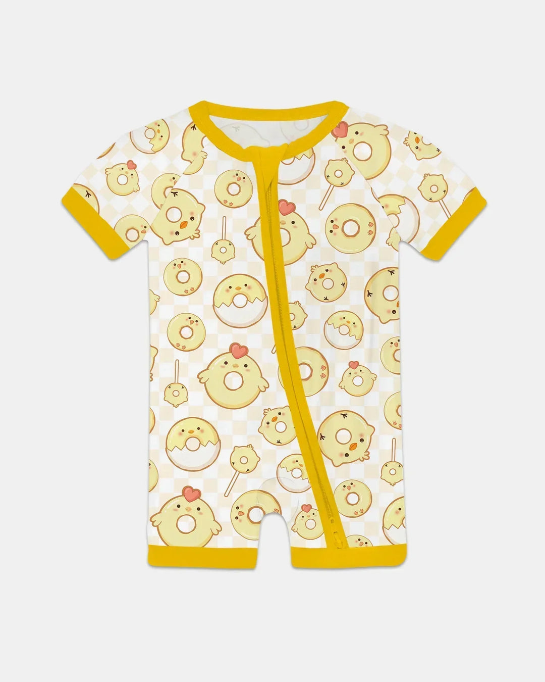 Easter Donuts Bamboo Shorty Zippy