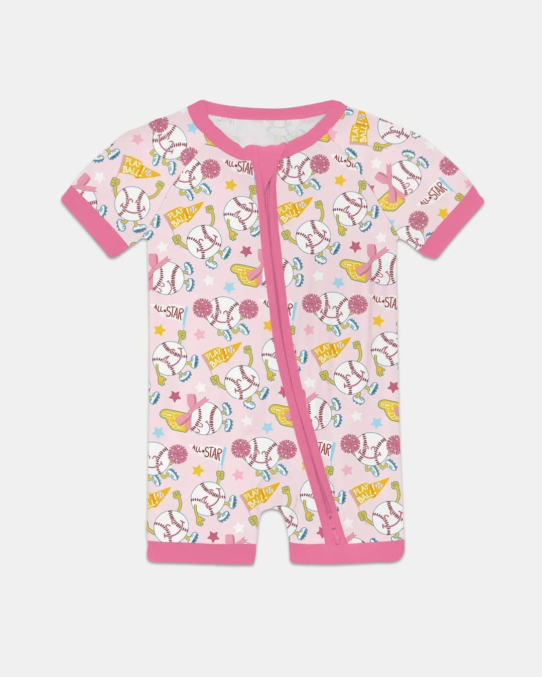 Baseball Crew Bamboo Shorty Zippy