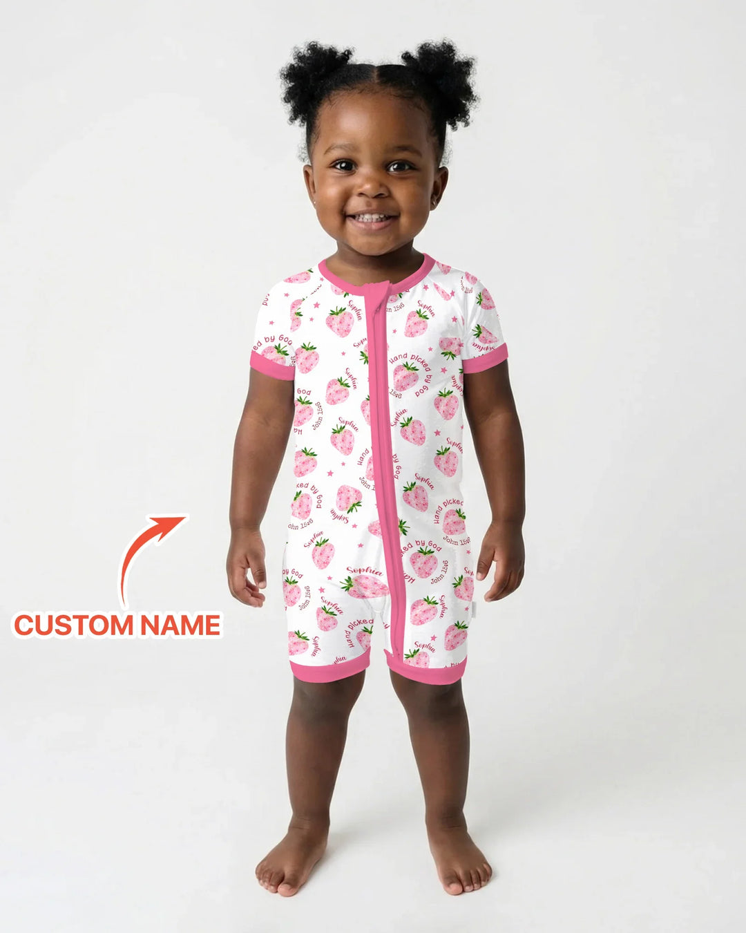 Hand Picked By God Custom Name Bamboo Shorty Zippy